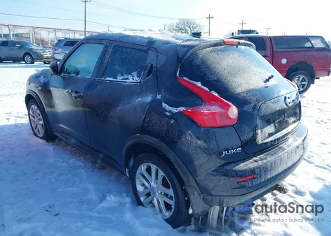 2011 Nissan Juke Sv из США, поврежденный, VIN JN8AF5MV8BT014983